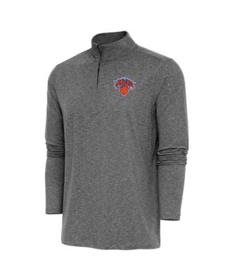 Мужская толстовка Antigua New York Knicks Hunk Quarter-Zip Pullover
