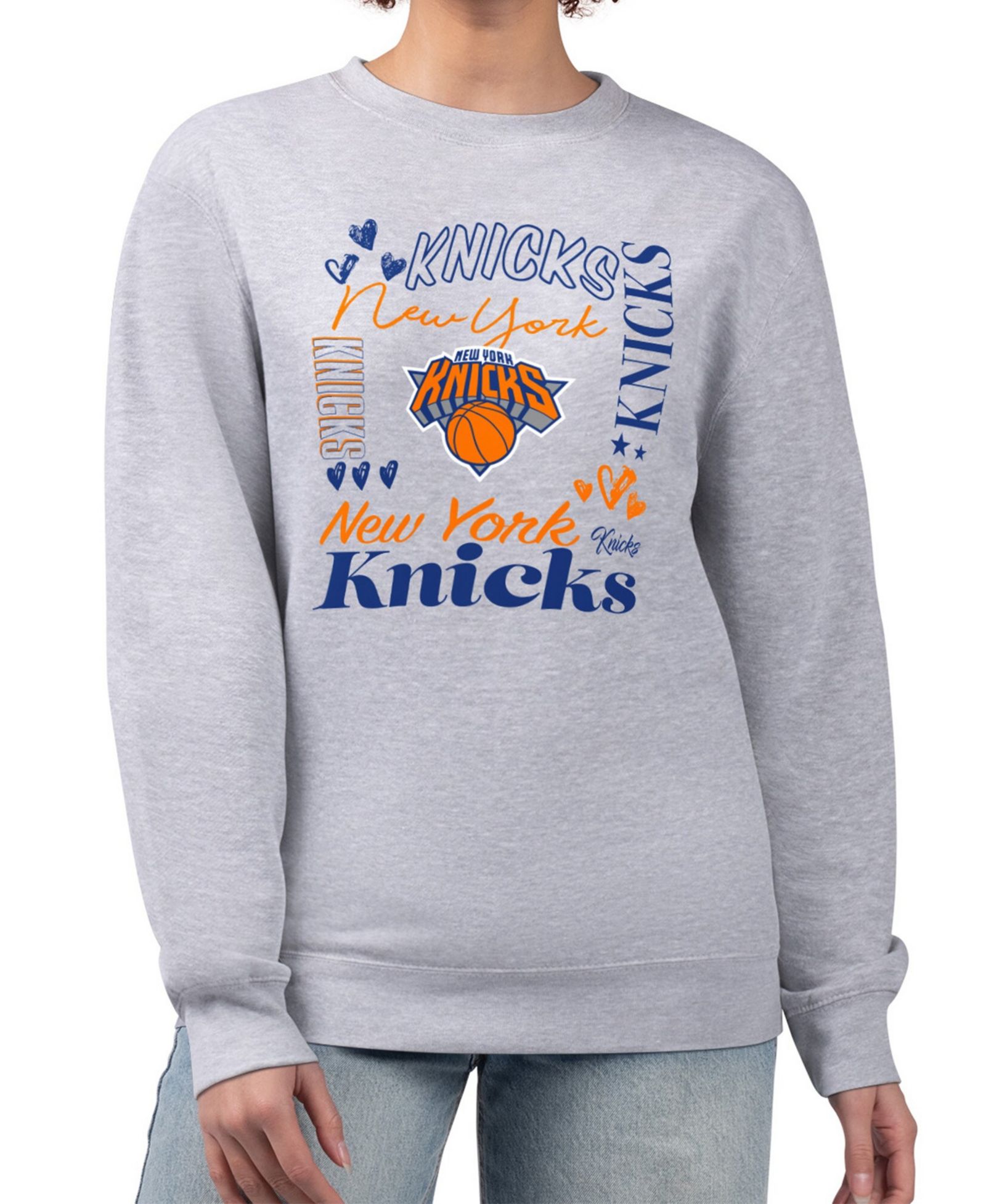 Женский свитшот G-III 4Her New York Knicks
