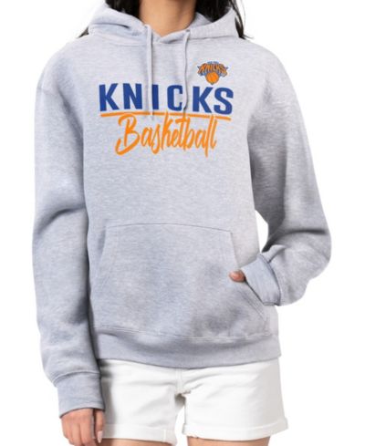 G-III 4Her by Carl Banks худи с графикой New York Knicks Heather Gray Женский