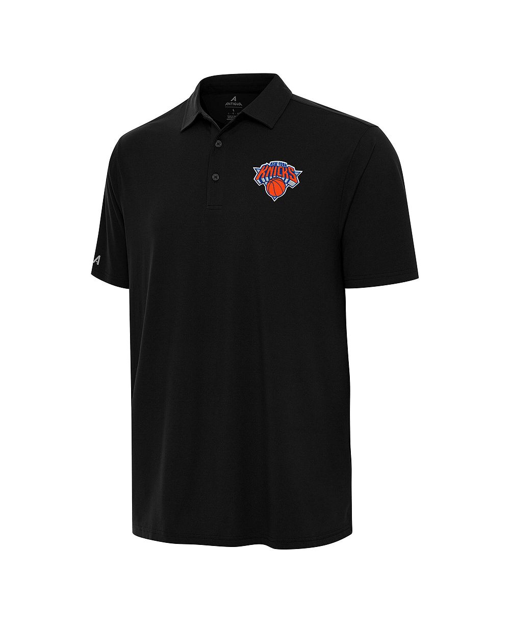 Мужская рубашка-поло Antigua Black New York Knicks Era
