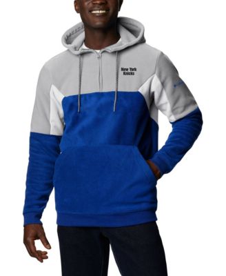 Мужская толстовка Columbia New York Knicks Lodge Quarter-Zip Hoodie