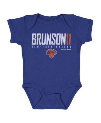 Детский боди 500 Level Jalen Brunson Blue New York Knicks Elite