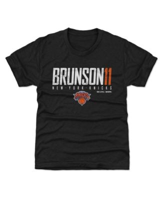 500 Level Джерси Jalen Brunson New York Knicks Elite Black для мальчиков и девочек