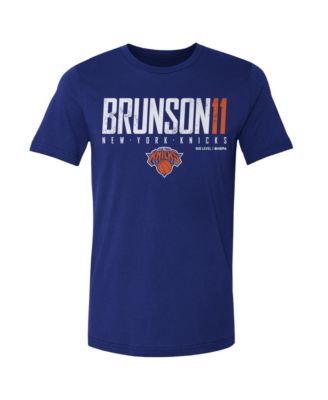 500 Level Мужская синяя T-shirt Jalen Brunson New York Knicks Elite