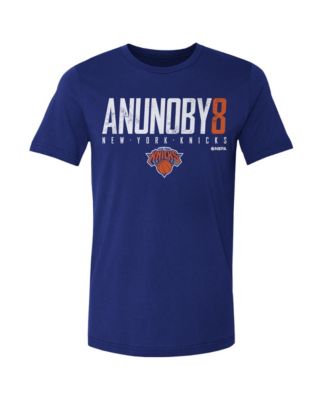 Мужская футболка 500 Level OG Anunoby Blue New York Knicks Elite Player