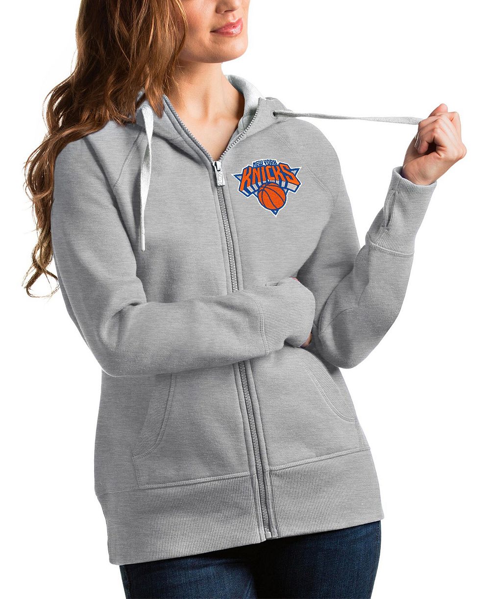 Женский худи Antigua New York Knicks Victory Full-Zip