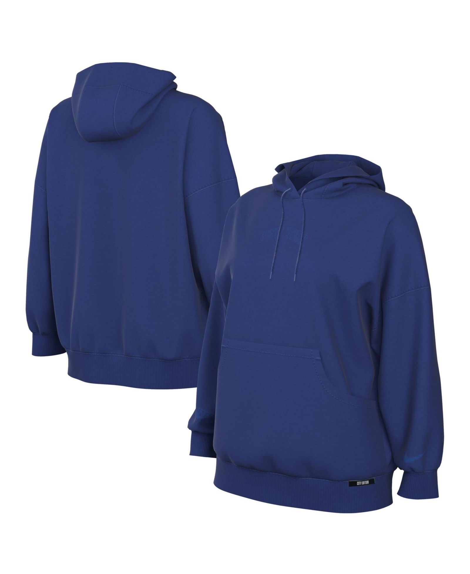 Женское худи Nike New York Knicks 2025/26 City Edition Remix Premium Fleece