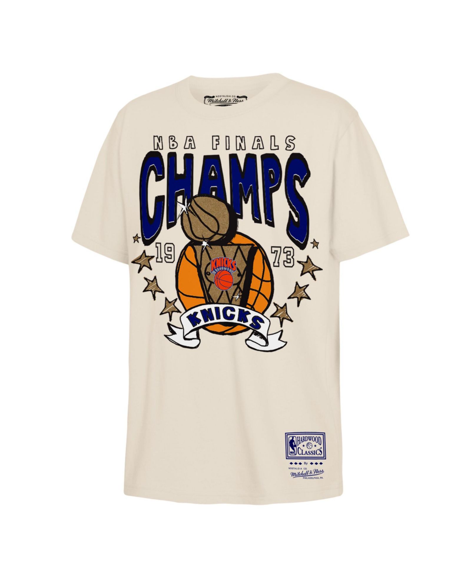 Детская футболка Mitchell & Ness New York Knicks 1973 NBA Finals Champions Hardwood Classics