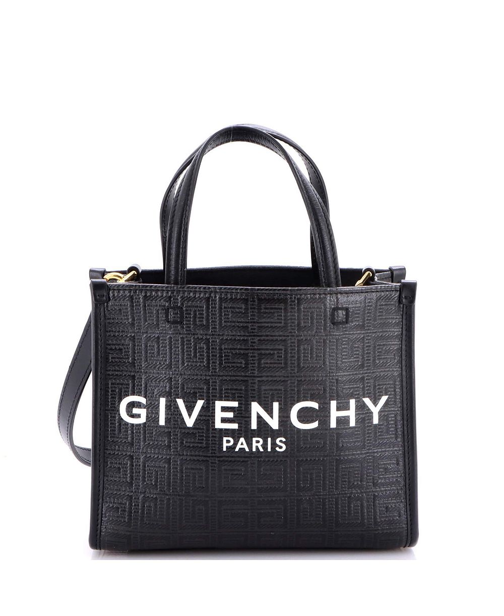 Б/у мини-сумка G-Tote 4G с тиснением из лакированной ткани Givenchy