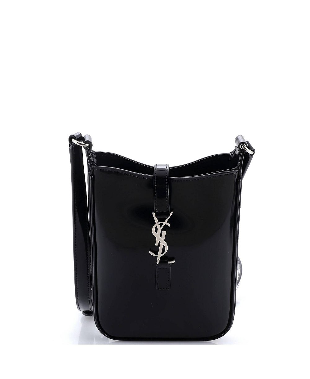 Сумка через плечо Saint Laurent Mini Le 5 a 7 Vertical Patent (Pre-Owned)