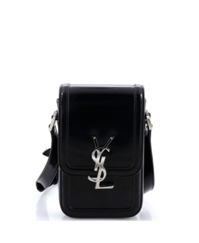 Pre-Owned Saint Laurent Mini Solferino Bag Leather