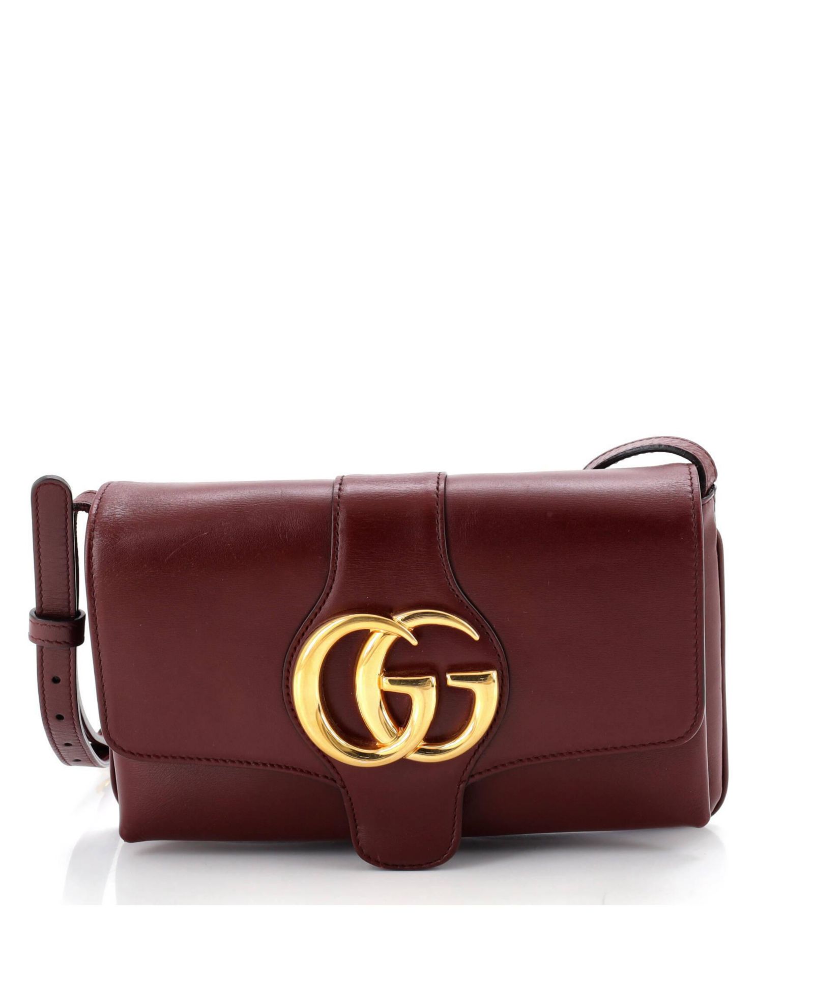 Pre-Owned Gucci Small Arli Shoulder Bag Leather Женская кожаная сумка через плечо