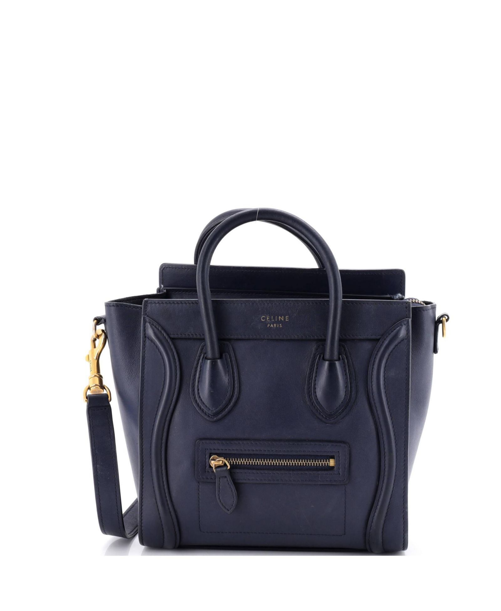 Сумка Celine Nano Luggage Smooth Leather Pre-Owned