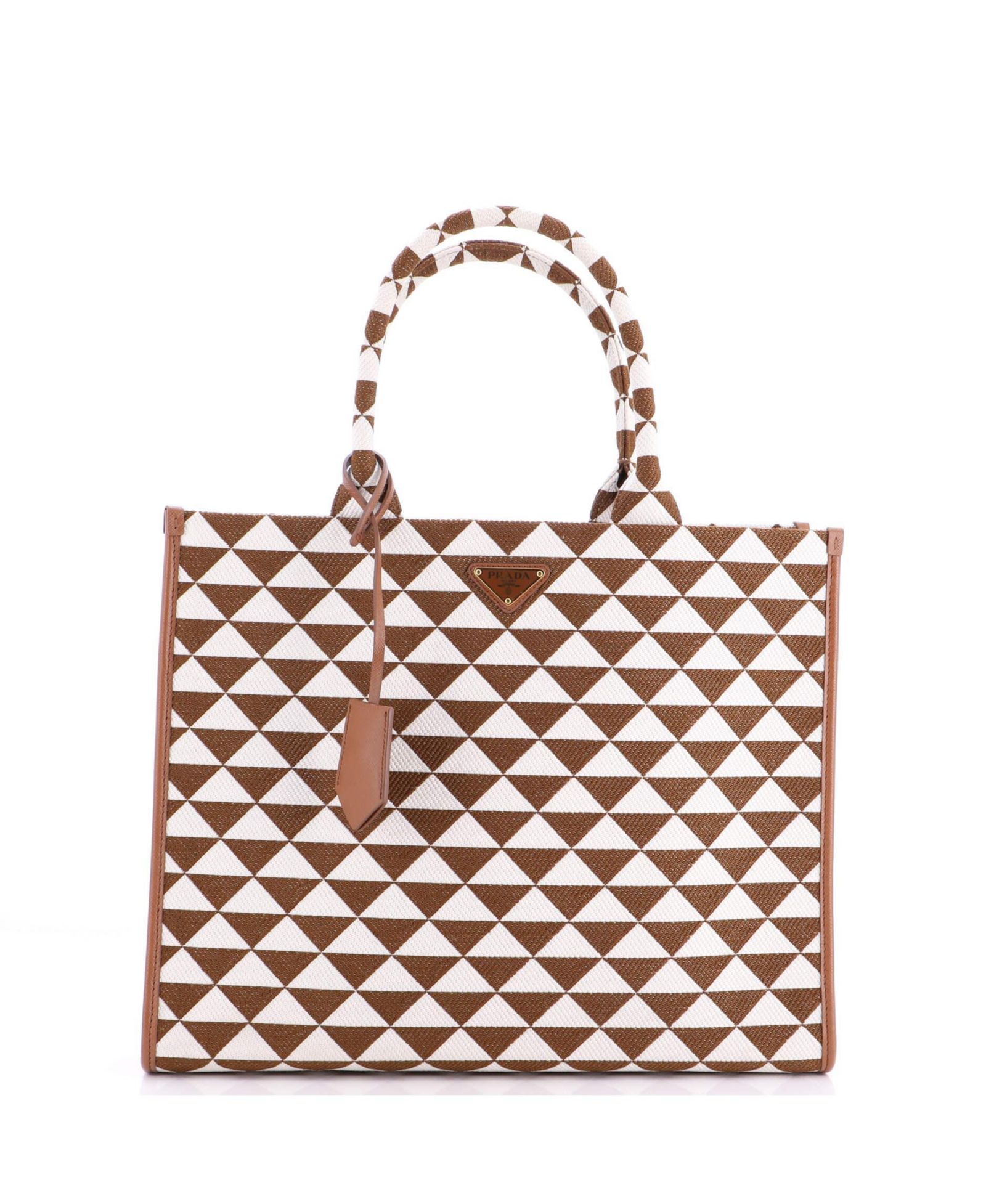Pre-Owned Prada сумка-шоппер Symbole Jacquard