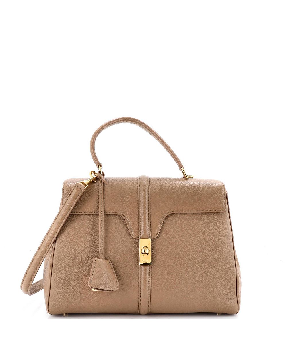 Сумка Celine Medium 16 Top Handle Grained Calfskin