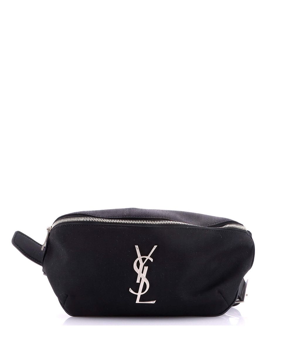 Pre-Owned Saint Laurent Classic Monogram Belt Bag Canvas