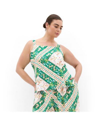 Женский топ CITY CHIC Plus Size Jayla Prairie Print