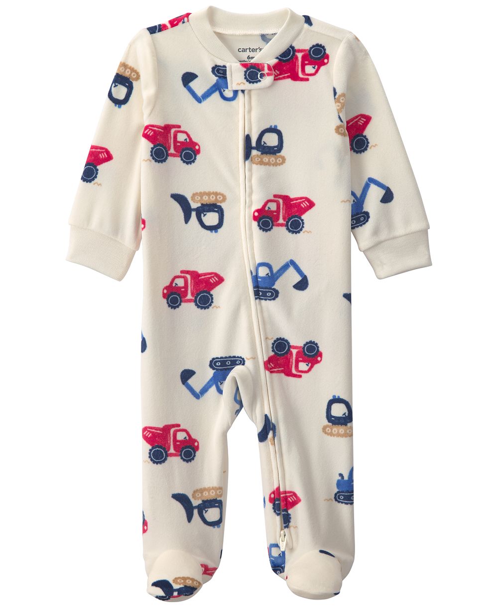 Детский комбинезон Carter's 2-Way Zip Sleep & Play для мальчиков и девочек