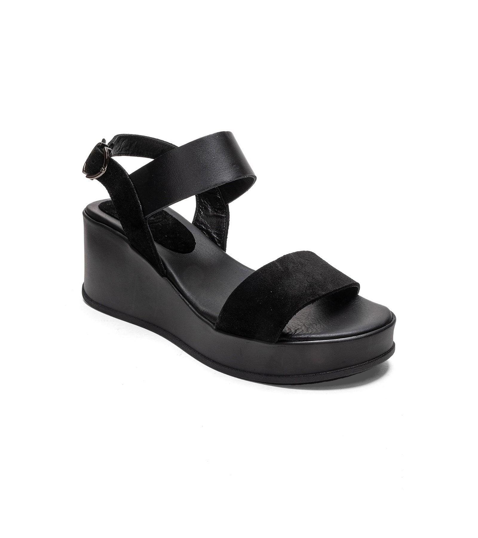 Бососандлии Forever and Always Shoes Lolanthe Leather Wedge
