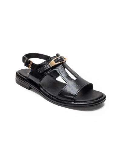 Женские сандалии Forever & Always Shoes Auren из кожи с пряжкой