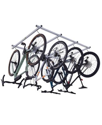 Saris Cycle Glide Ceiling Bike Rack, 4 Bike Capacity Bike Hanging System