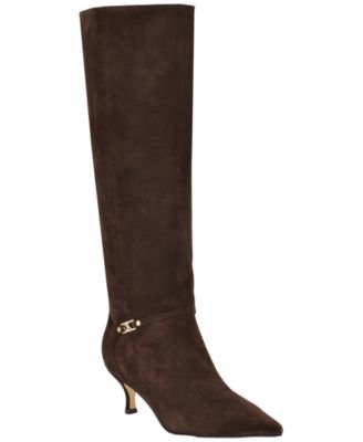Женские сапоги Calvin Klein Serray Tall Suede Pointed Toe