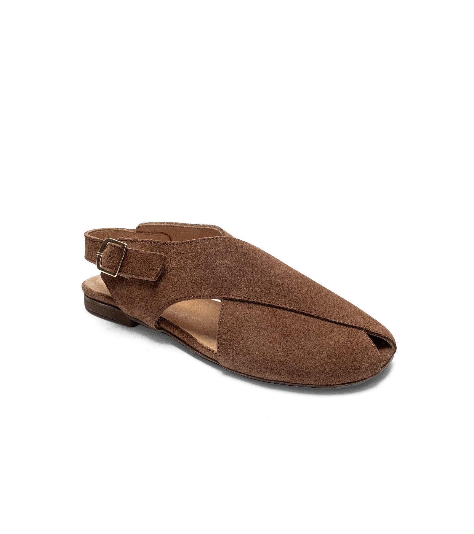 Forever & Always Shoes Women's Monaro Leather Sandal
