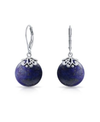 Bling Jewelry Drop Earrings .925 Sterling Silver