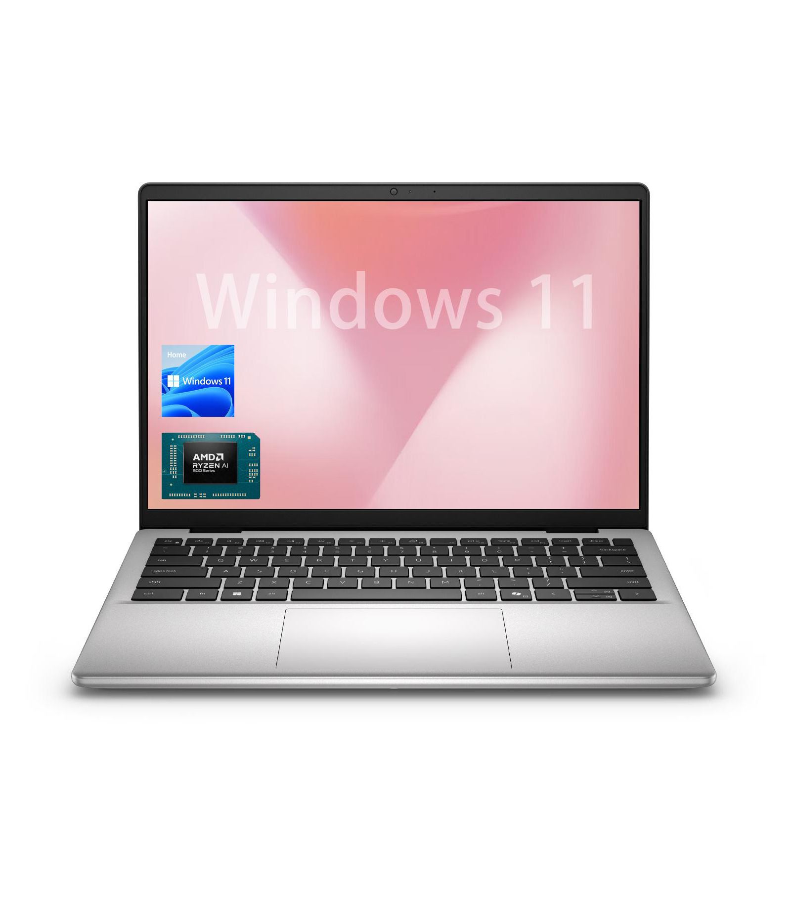 Ноутбук Dell 14 DC14255, 14", AMD Ryzen AI 5 330, 32 ГБ ОЗУ, 2 ТБ SSD, Windows 11 Home