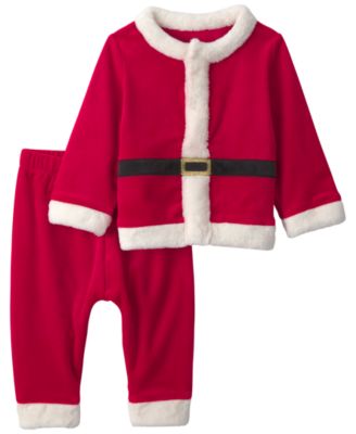 Carter's Baby Boys' or Baby Girls' Santa Jacket and Pants, 2-Piece Set