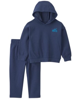 Carter's Baby Boys' Car Long-Sleeve Hoodie Top & Pant Set, 2-Piece Set