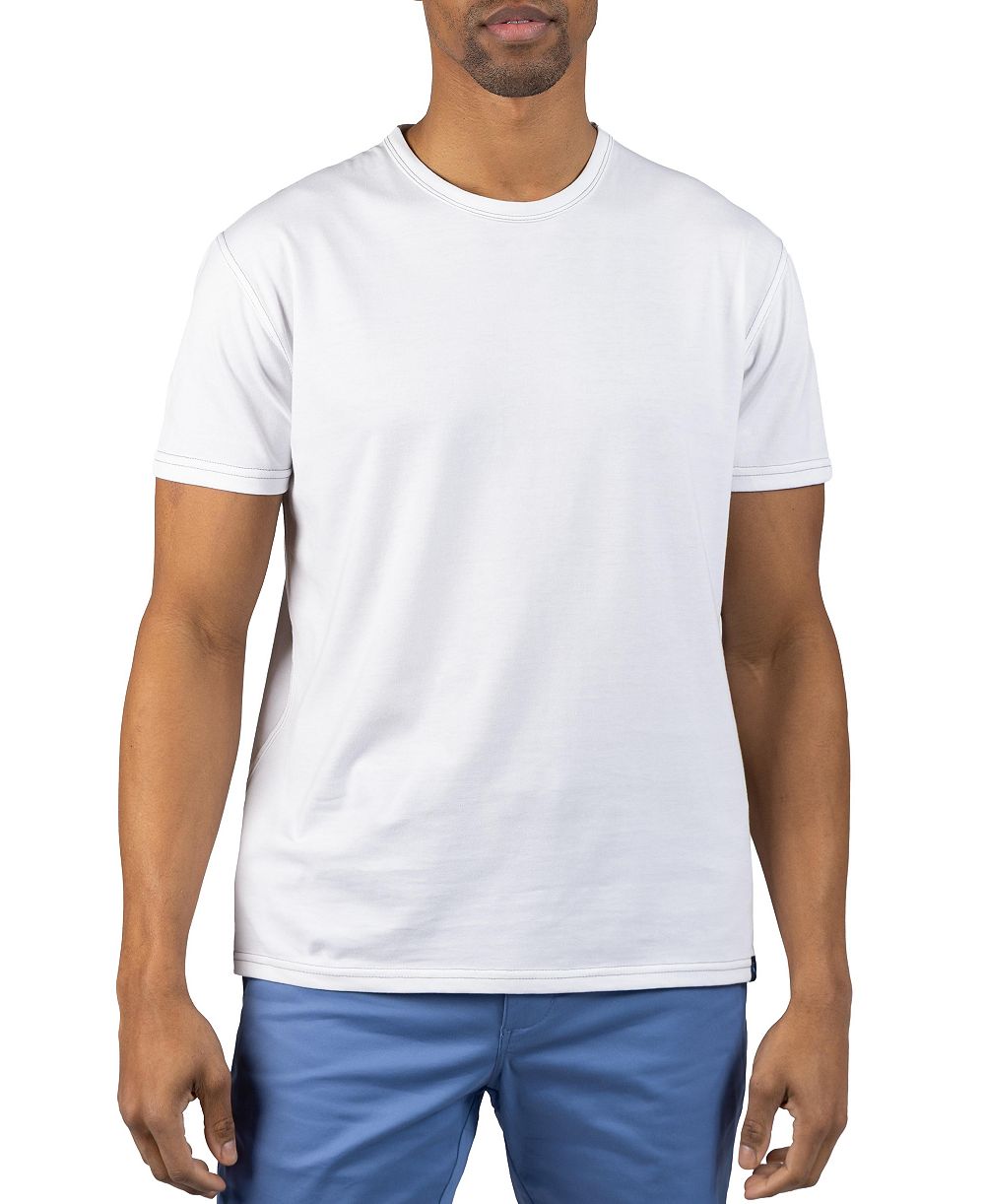 Tailorbyrd Men's Contrast Stitch T-Shirt