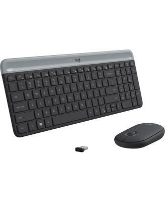 Logitech MK470 Slim Wireless Keyboard and Mouse Combo for Windows and ChromeOS