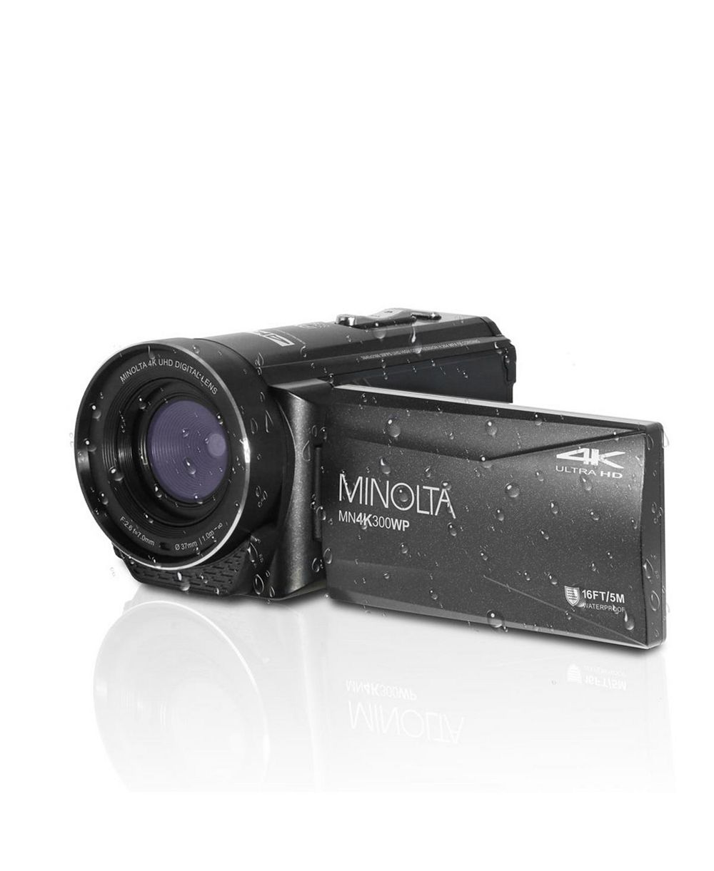Водонепроницаемый видеорегистратор Minolta MN4K300WP 4K Ultra HD 56MP