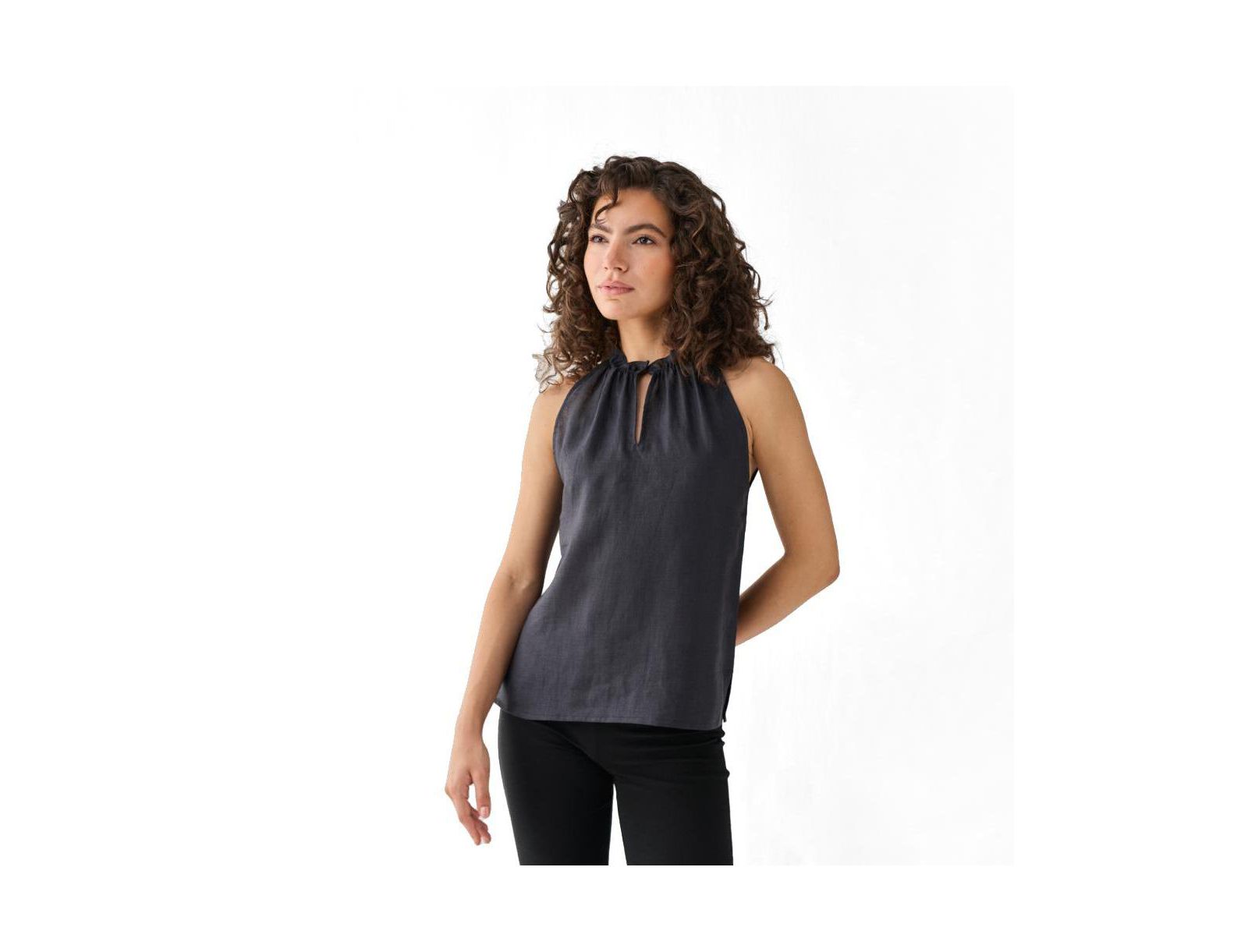 Топ Reistor Women's Halter Hemp Neck