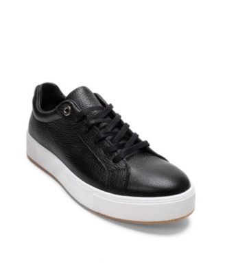 Forever & Always Shoes Women's Pallen Leather Casual Sneaker