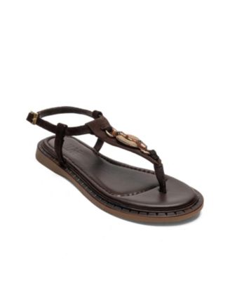 Женские сандалии Forever & Always Shoes Tiana Leather Buckled