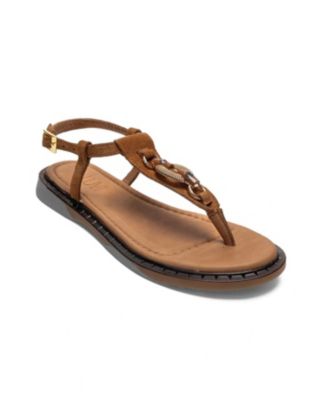 Женские сандалии Forever & Always Shoes Tiana Leather Buckled