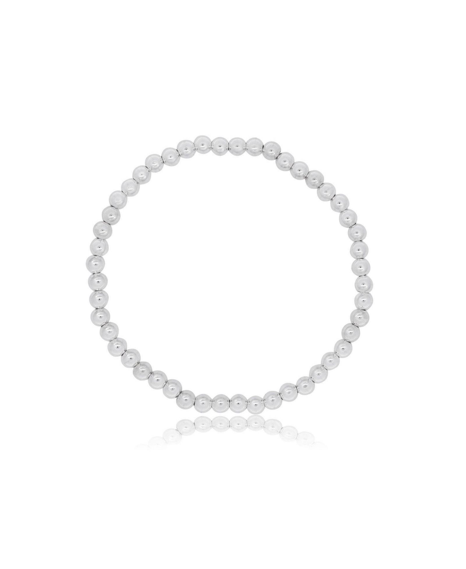 Браслет The Lovery Ball Bead Stretch Sterling Silver