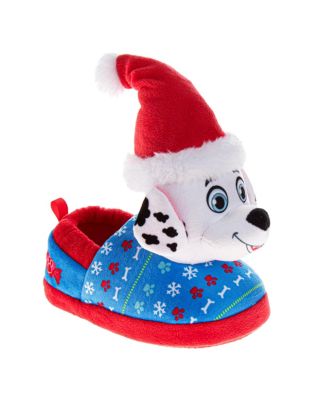 Nickelodeon Детские мягкие тапочки Paw Patrol Chase and Marshall Christmas