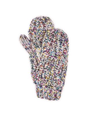 Женская варежка MUK LUKS Women's Marled Mitten w/ Colorful Nep