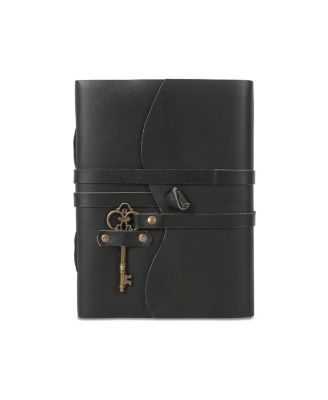 Black unlined deckle paper 8 x 6