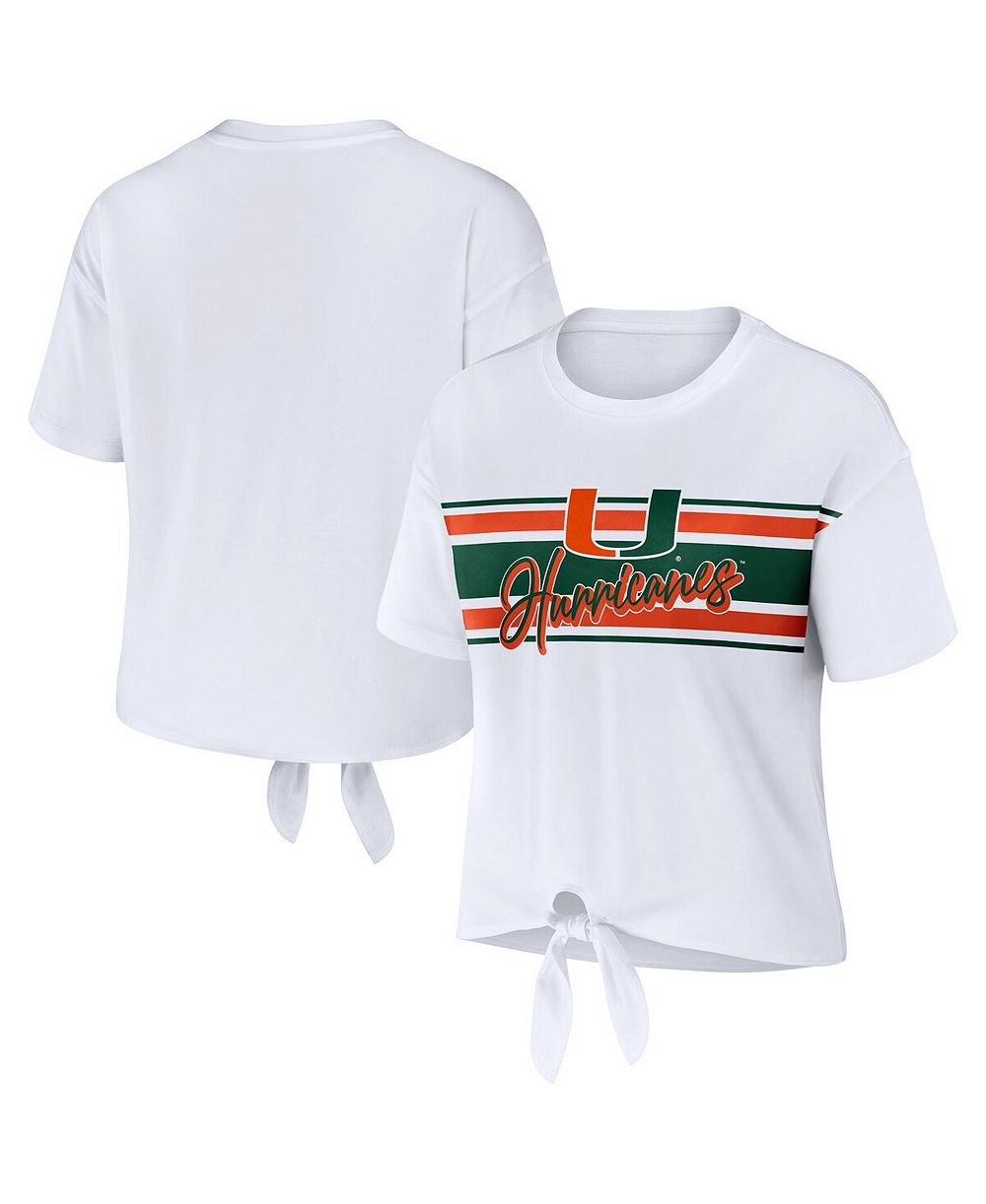 Футболка WEAR by Erin Andrews Women's Miami Hurricanes