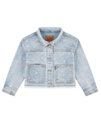 Детская джинсовая куртка Levi's Fashion Trucker для девочек