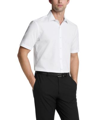Van Heusen рубашка мужская приталенная с коротким рукавом
