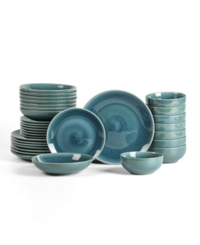 Stone Lain Riley 32-Pc. Dinnerware Set, Service For 8