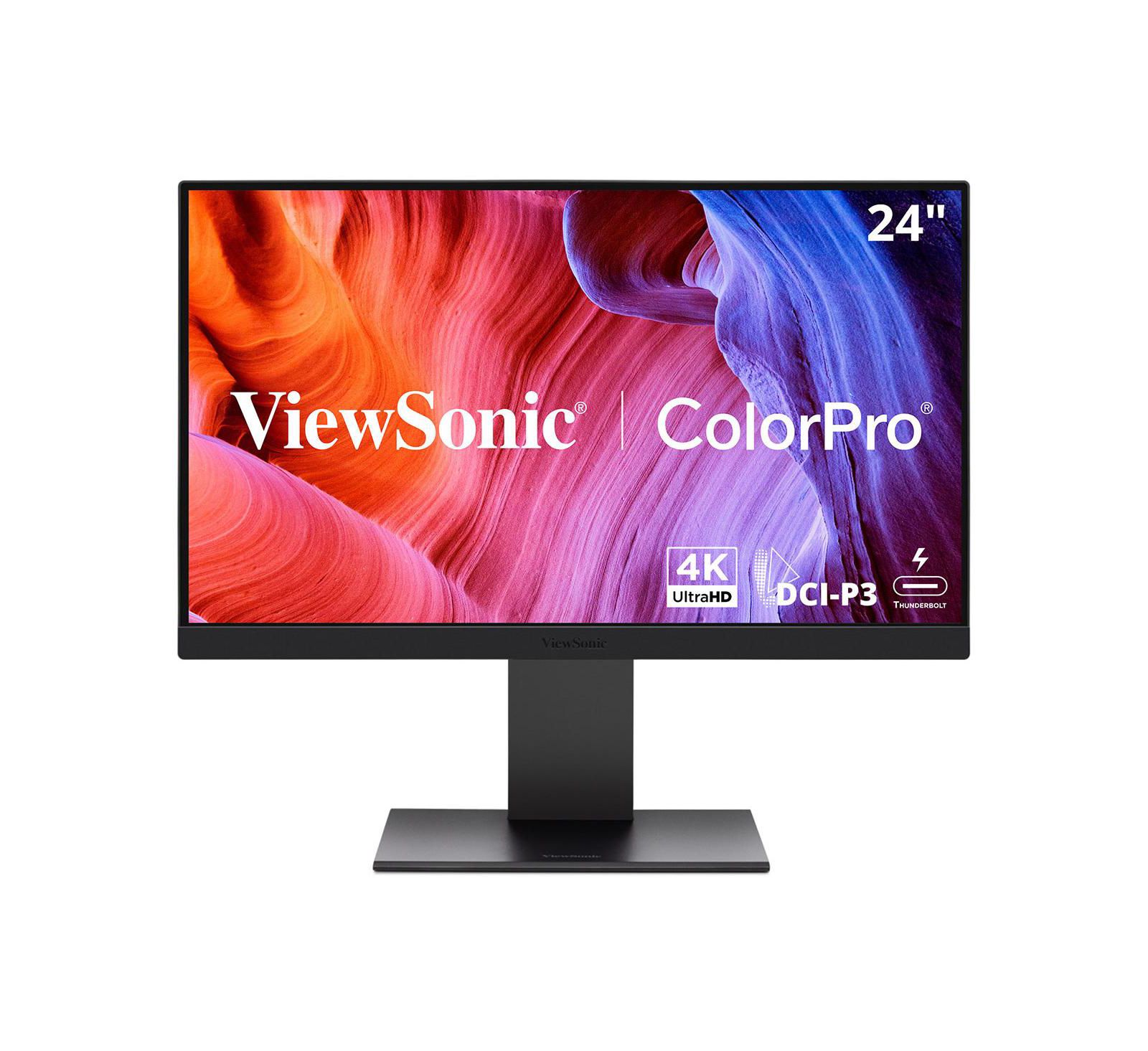 Монитор ViewSonic ColorPro VP2488-4K, 4K, Thunderbolt 4, совместим с экосистемой Mac