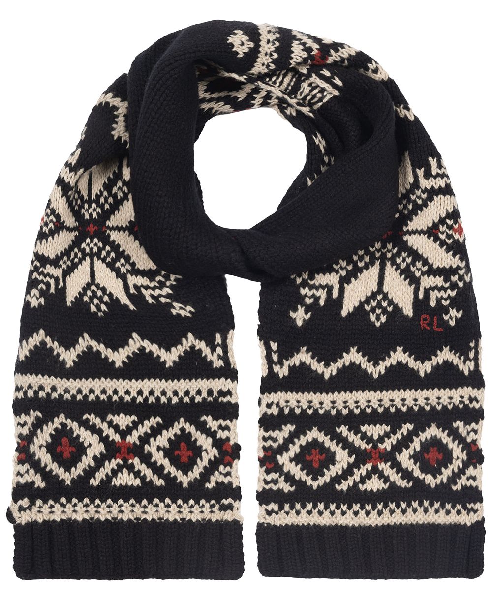Polo Ralph Lauren Men's Holiday Pattern Scarf