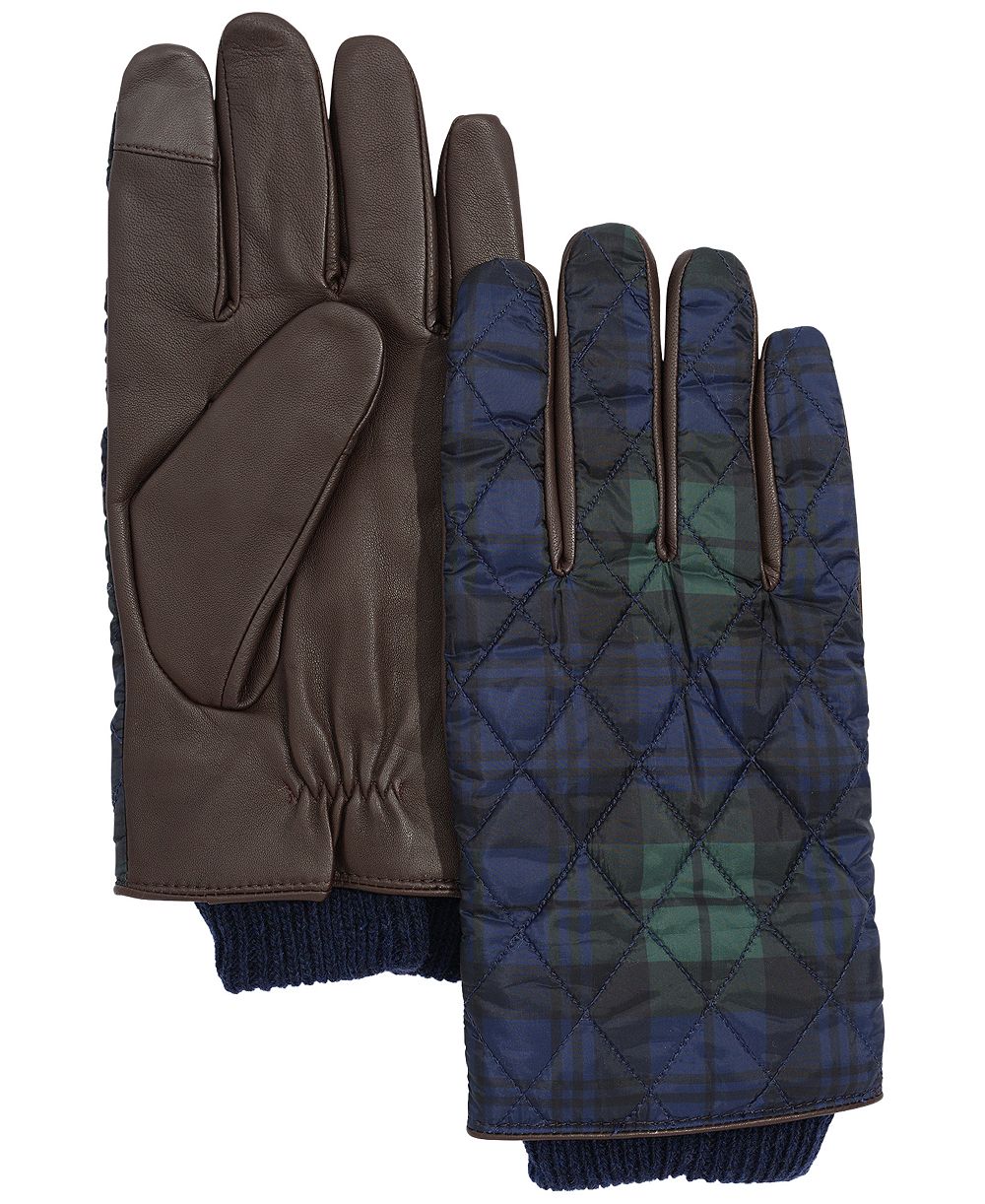 Polo Ralph Lauren Men's Plaid Quilted Touch Glove