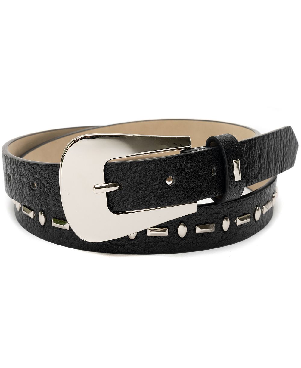 Vince Camuto Skinny Studded Pant Belt